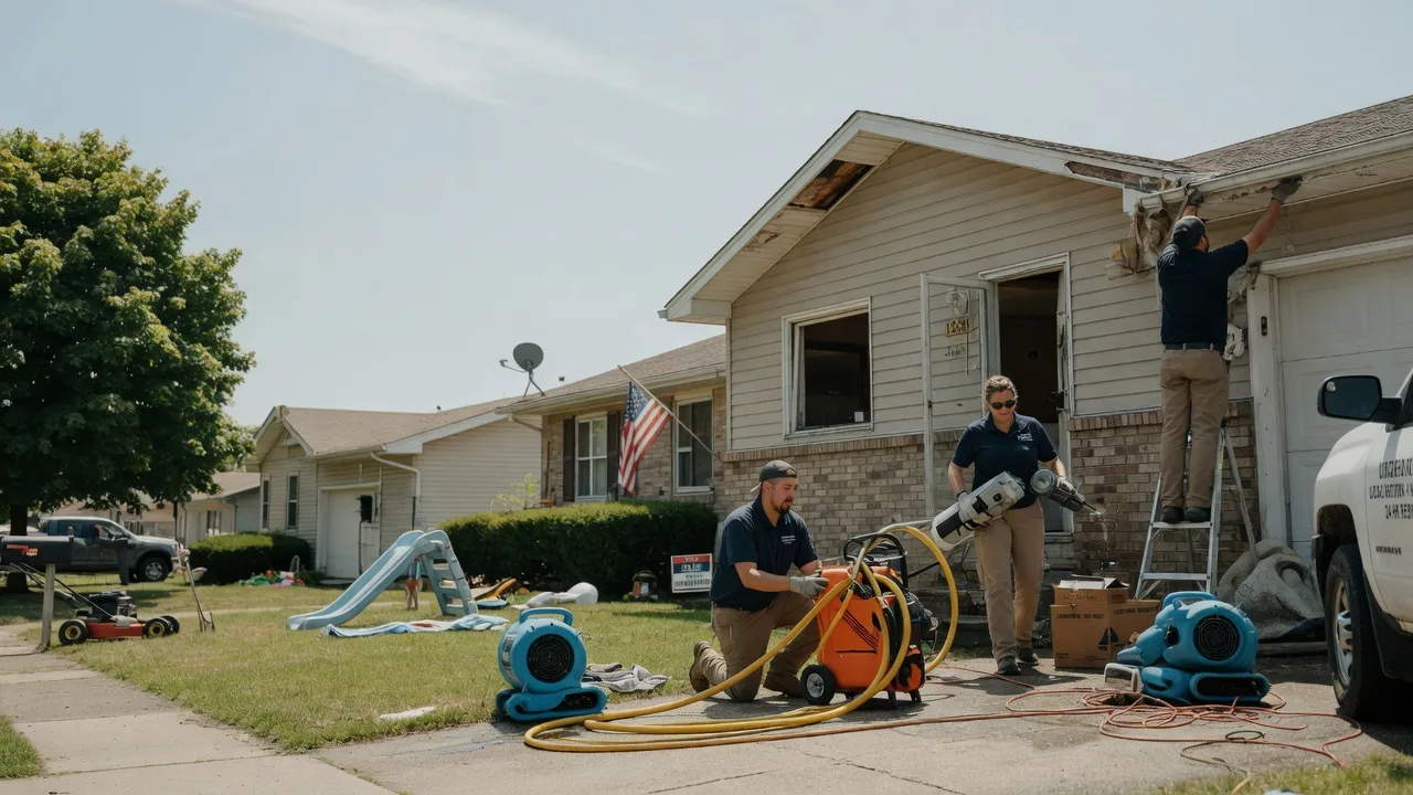 Water Damage Restoration in Portis, KS near me
